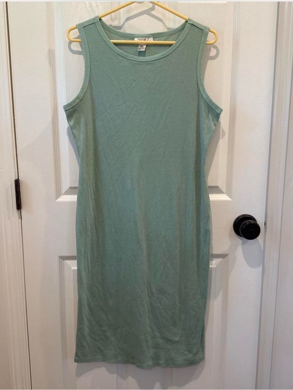 Just Be Sleeveless Mint Green Tank Dress